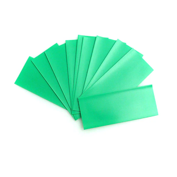 18650 PVC Heat Shrink Wraps - 10 pack - Dark Green