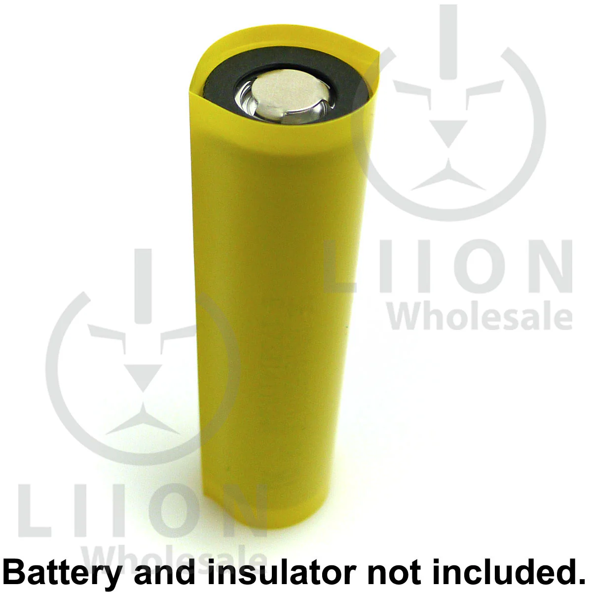 18650 PVC Heat Shrink Wraps - 10 pack - Yellow - Image 2