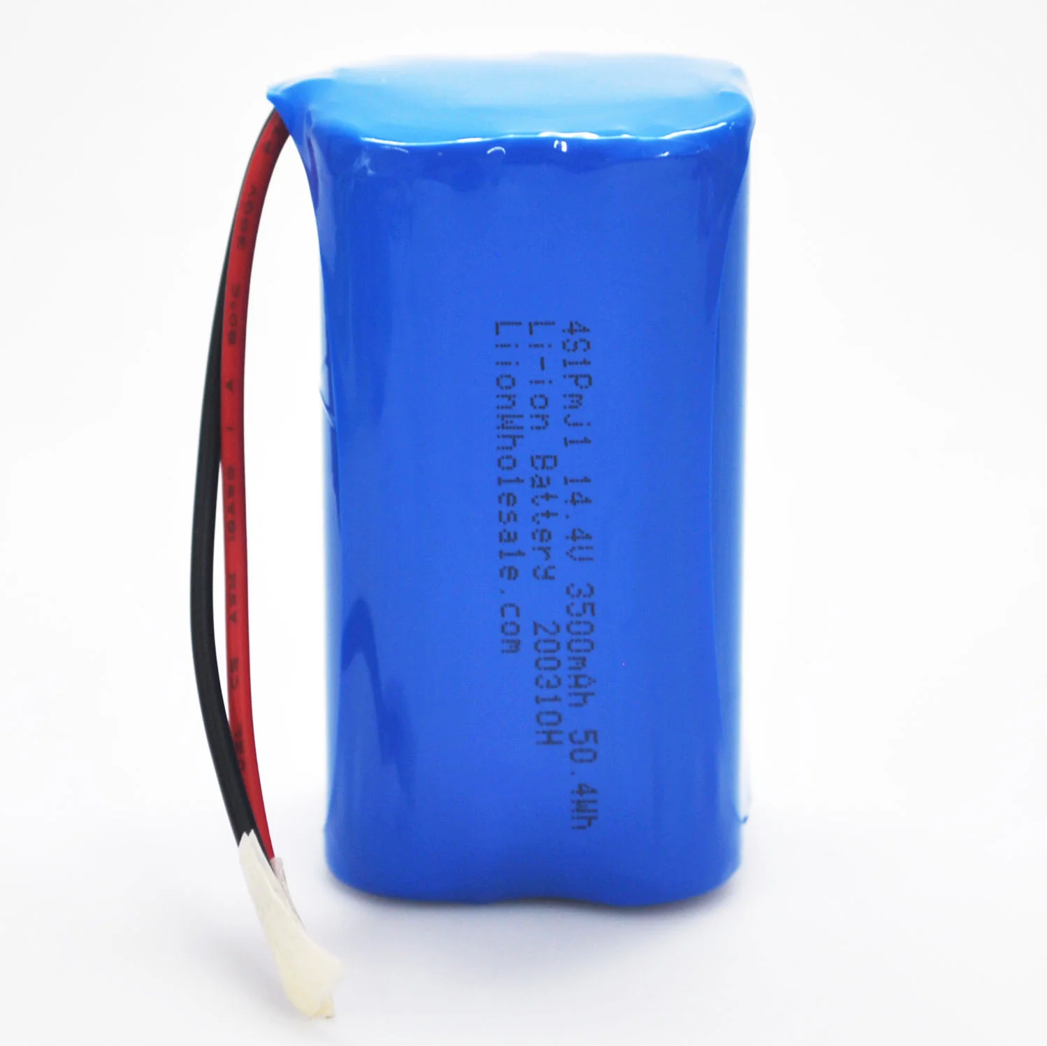 14.4V (14.8V) 3500mAh 10A Protected Lithium Ion Battery Pack with Wire Leads - 4S1P  Square 2x2 shape  - MJ1 cell inside