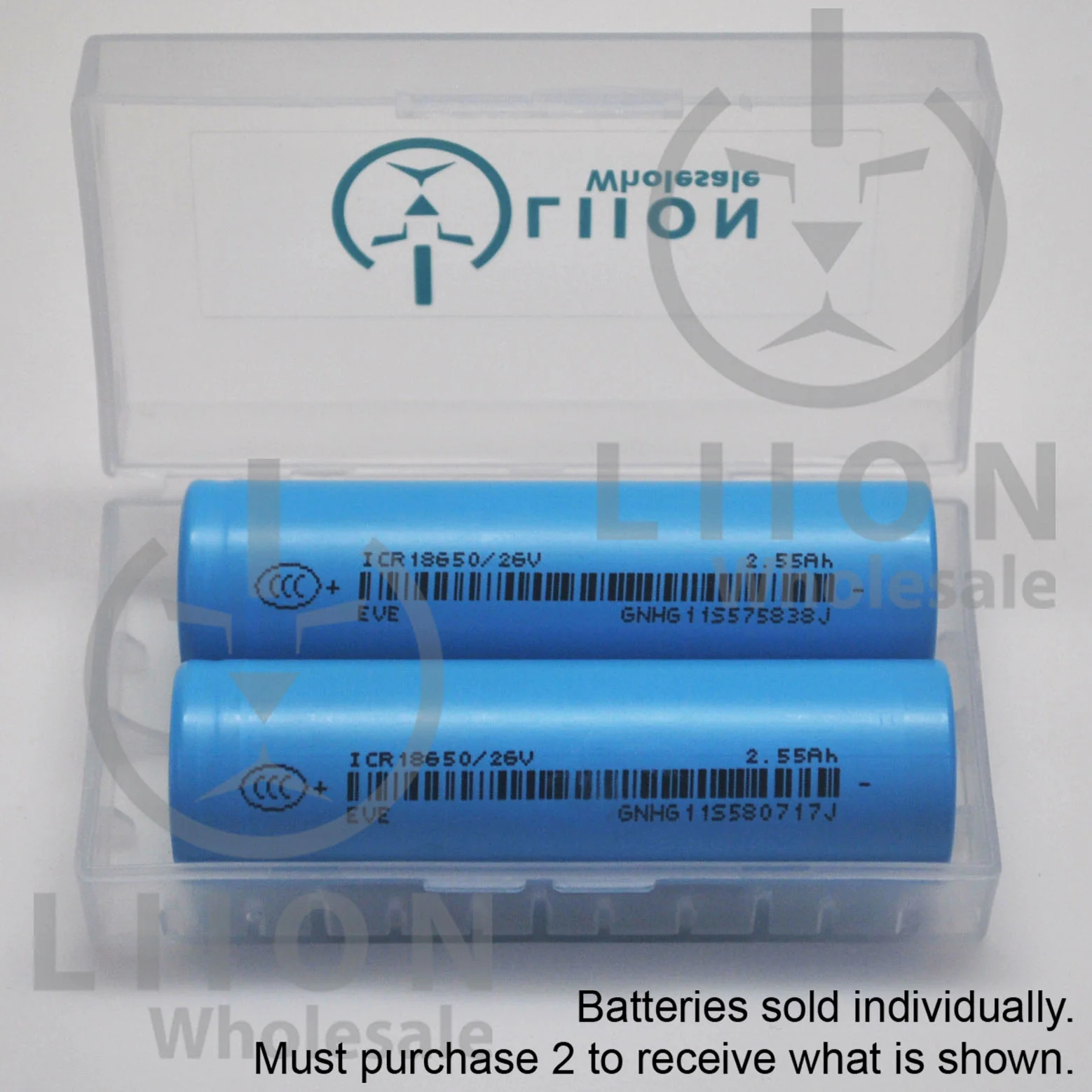 EVE ICR18650/26V 7.5A 2550mAh Flat Top 18650 Battery - Wholesale Discount - Image 5