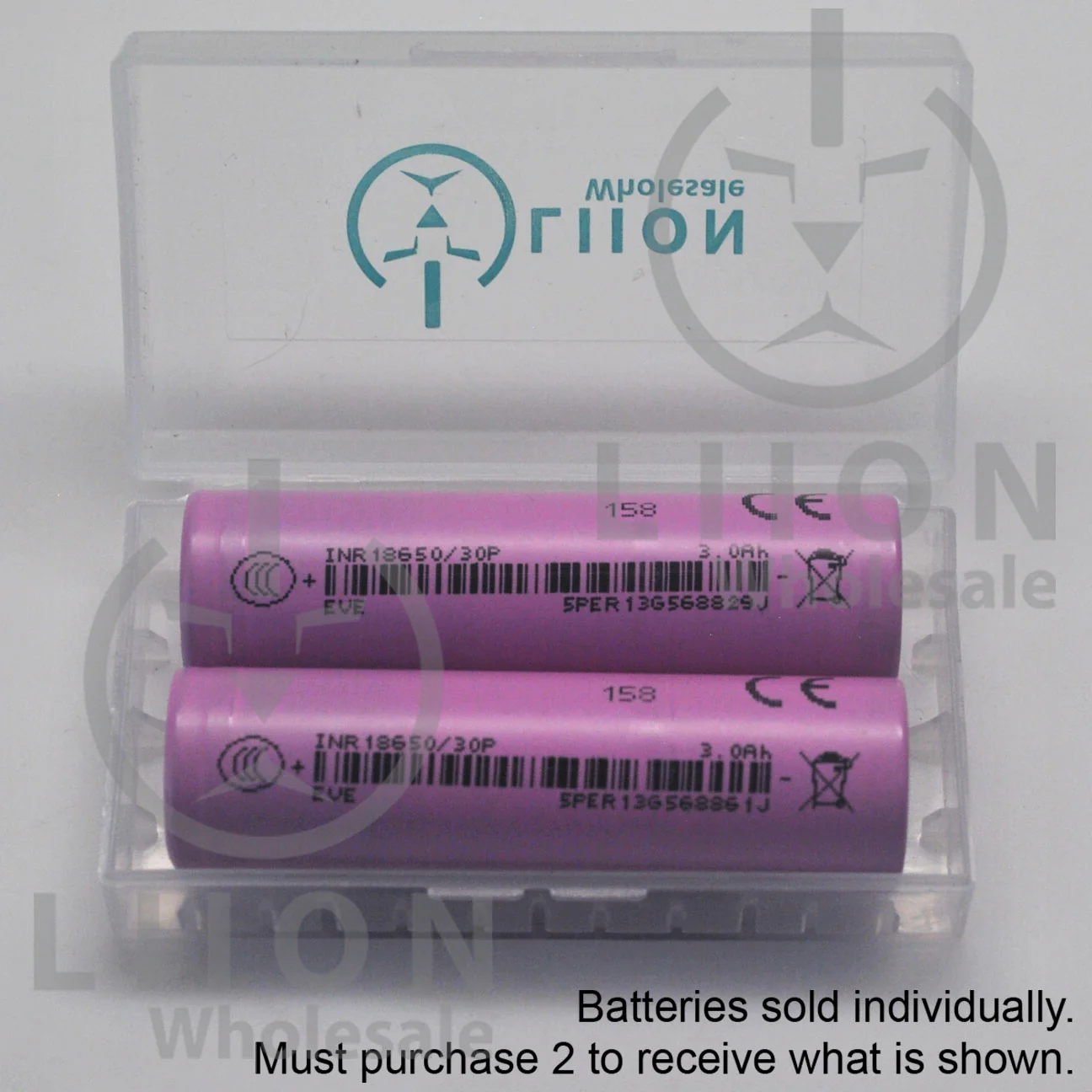 EVE INR18650/30P 30A 3000mAh Flat Top 18650 Battery - Wholesale Discount - Image 5