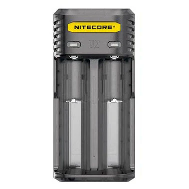 Nitecore Q2 2-bay Lithium Ion Battery Charger - Black