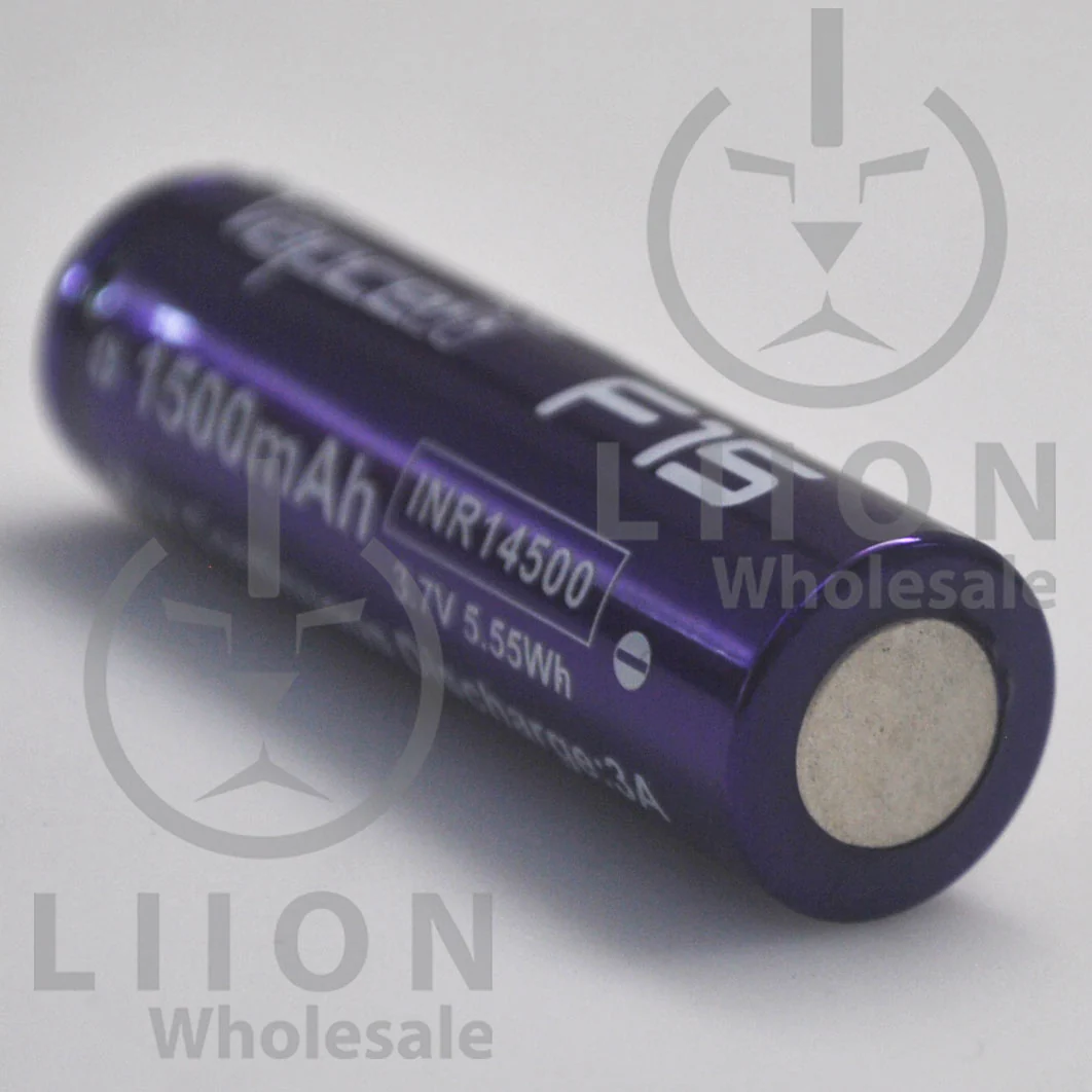 Vapcell F15 14500 3A Flat Top 1500mAh Battery - Genuine - Image 4