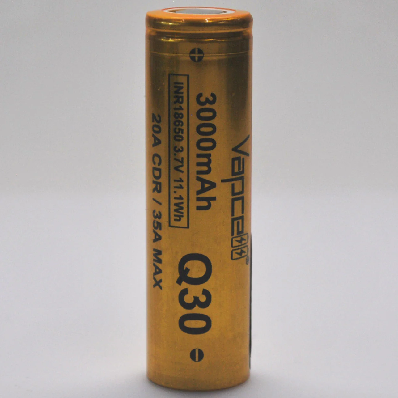 Vapcell Q30 18650 20A/35A Flat Top 3000mAh Battery - Genuine