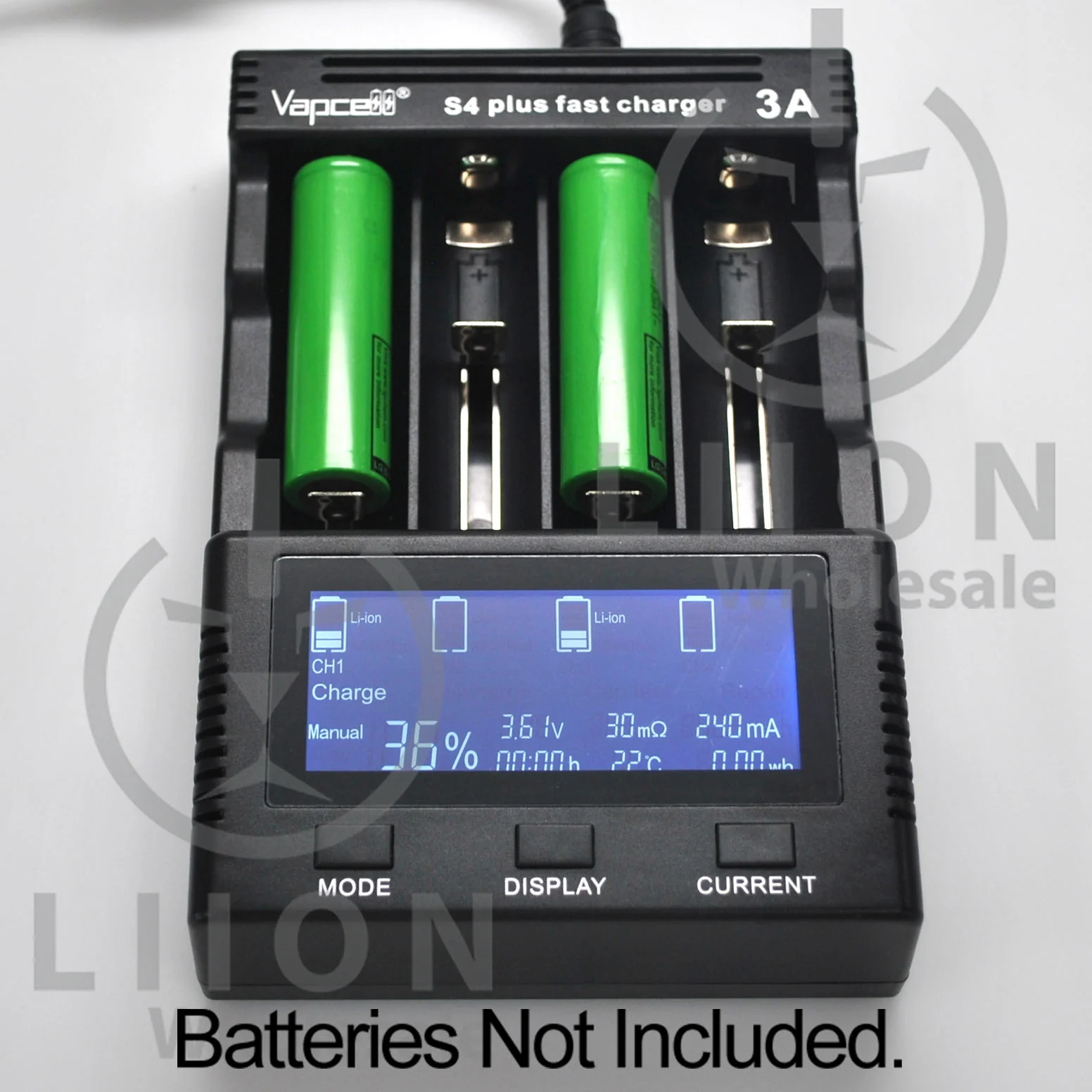 Vapcell S4 Plus Battery Charger and Battery Discharge Tester - Wholesale Discount - Image 2
